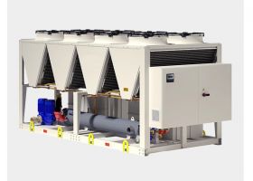 Cấu tạo hệ thống Chiller giải nhiệt gió